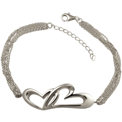 Forever Heart Cremation Bracelet